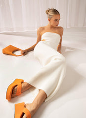 Sunrise Cove Maxi Dress - Ivory