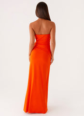 Anetta Maxi Dress - Orange