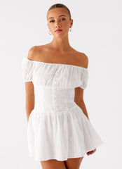 Anthem Mini Dress - Ivory