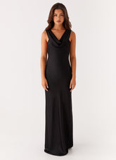 Arya Maxi Dress - Black