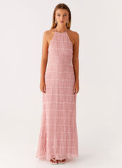 Aullie Maxi Dress - Pink