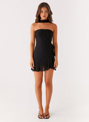 Bad Habits Mini Dress - Black