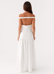 Basel Maxi Dress - White