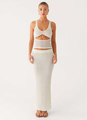 Basilia Knit Top - Off White
