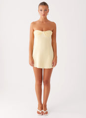 Bindi Mini Dress - Yellow