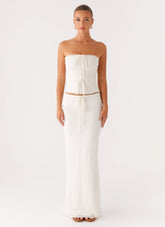 Blakely Maxi Skirt - Ivory