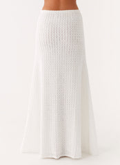 Clovelly Maxi Skirt - White