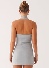 Daze Mini Dress - Grey
