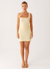 Elane Mini Dress - Yellow