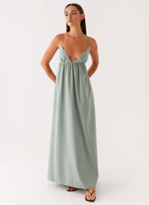 Greer Maxi Dress - Sage