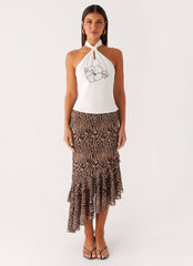 Herlie Halter Top - Off White