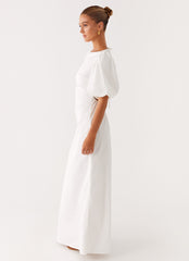 Judy Maxi Dress - White