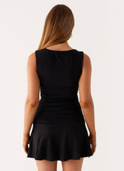 Kelda Mini Dress - Black
