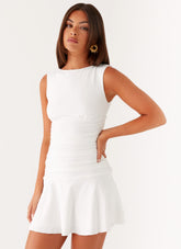 Kelda Mini Dress - White
