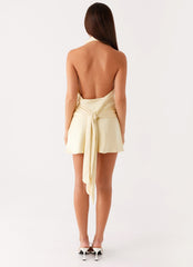 Kenzie Mini Dress - Yellow