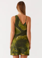 Kerry Mini Dress - Tropic Floral