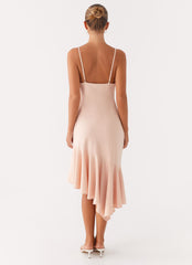 Korby Midi Dress - Pink