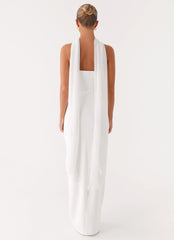 Libra Maxi Dress - White
