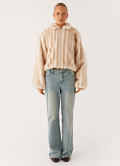 Naylor Faux Fur Jacket - Blonde