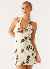 Noa Mini Dress - Buttercream Bliss