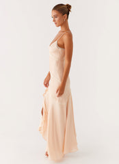 Solana Maxi Dress - Peach