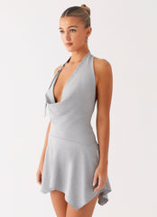 Tavi Mini Dress - Grey