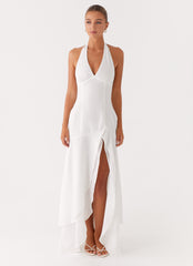 Turu Maxi Dress - White
