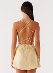 Zuma Mini Dress - Yellow