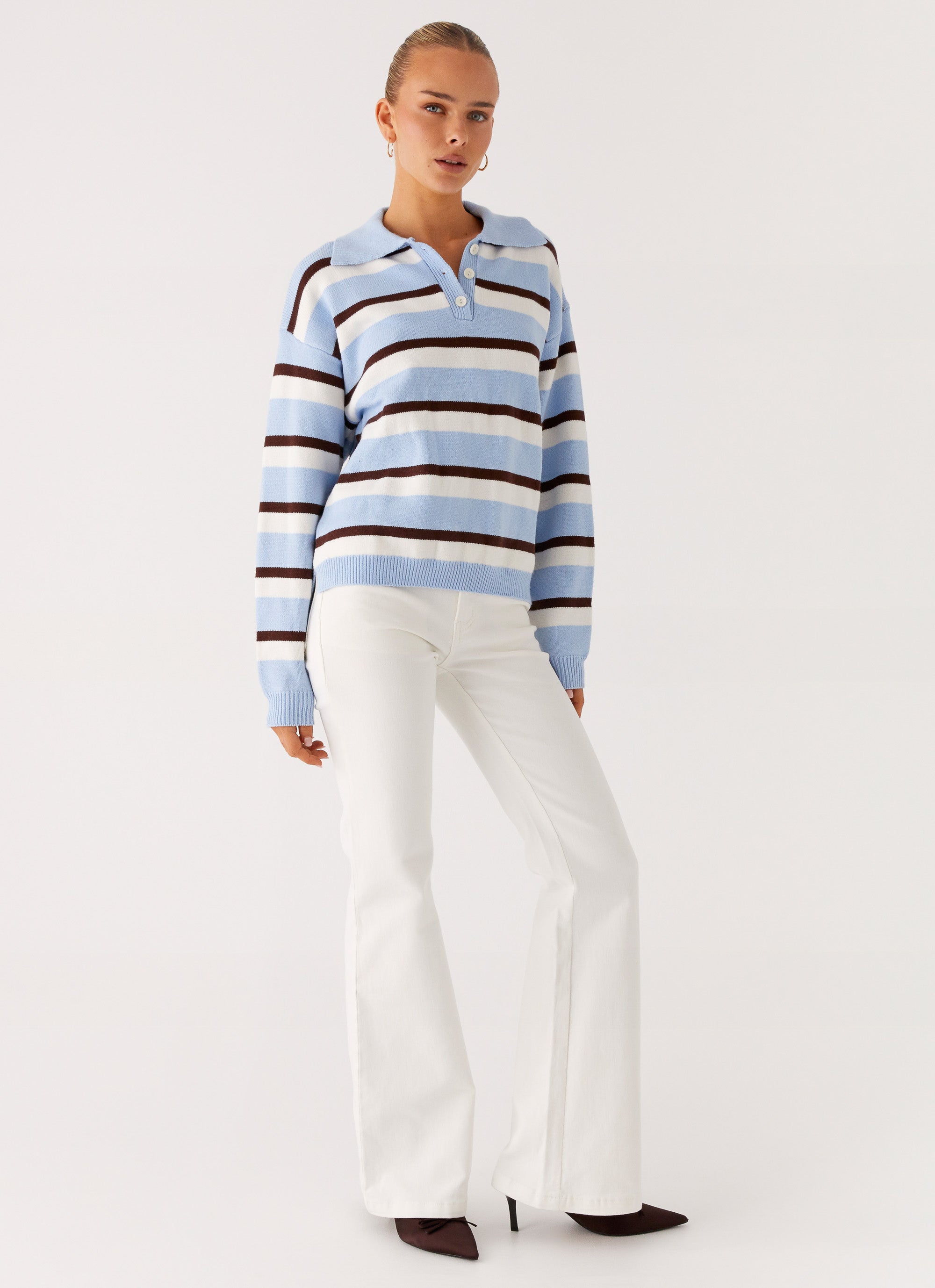 Aldo Bootleg Jeans - White