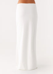 Ashi Maxi Skirt - White