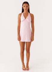 Heavy Hearted Mini Dress - Pink