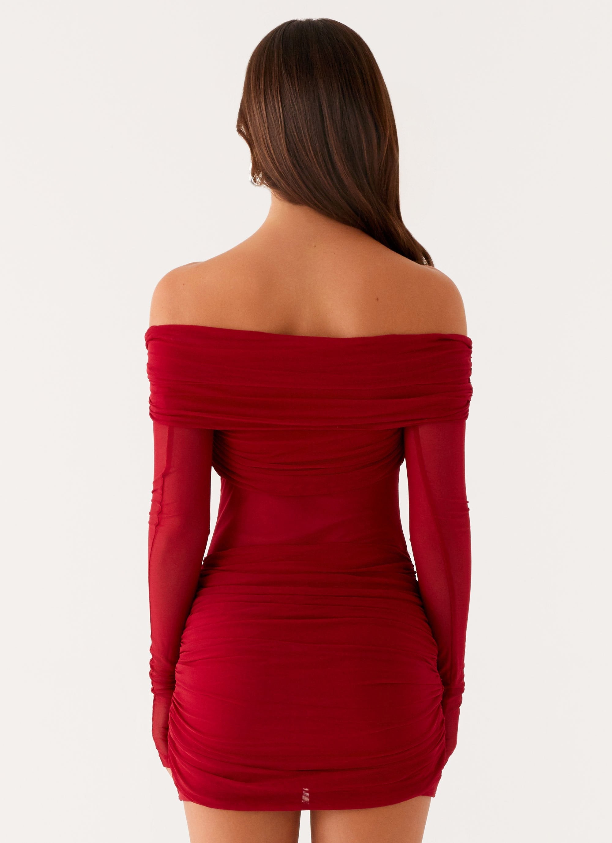 Jules Mini Dress - Raspberry