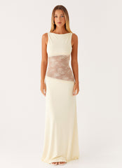 Lucinda Maxi Dress - Yellow