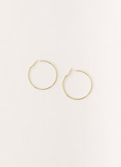 Maxxy Hoop Earrings - Gold