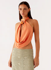 Paradisa Top - Orange