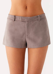 Thats Chill Mini Shorts - Brown